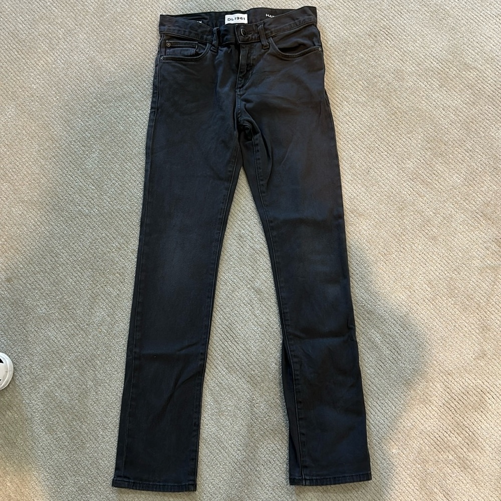 DL1961 Hawke Skinny Jeans Boys size 12 slate gray